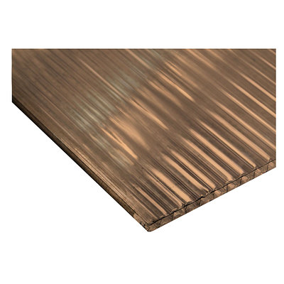 POLICARBONATO PAWERTGLASS 2.90x2.10x6MM #BRONCE
