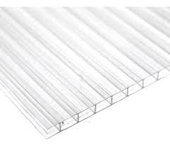 POLICARBONATO GLANZE 12.20x2.10x6MM  #TRANSPARENTE