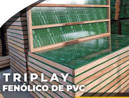 TRIPLAY FENÓLICO PVC 1.22x2.44x18mm