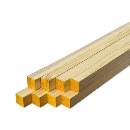 LISTÓN DE MADERA SAPOTE 2x2x3.00ml